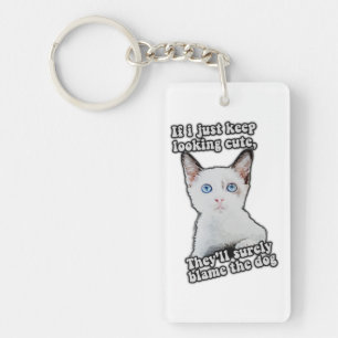 Lustige wütende Katzen-Meme für Katzenliebhaber &  Schlüsselanhänger