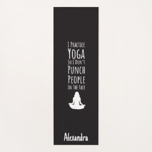 Lustige Yoga-Geschenke Neuheit individuell persona Yogamatte