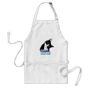 Lustige Yoga Katze Schürze