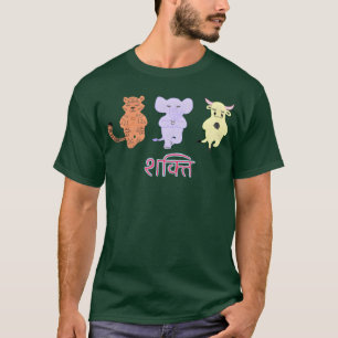 Lustige Yoga-Tiere T-Shirt