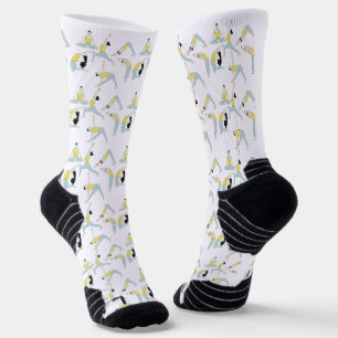 Lustige Yogasocken – Farbe für dein Leben Socken