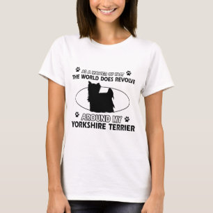 Lustige Yorkshire-Terrierentwürfe T-Shirt