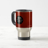 Lustige Zahnarzt-Tasse Reisebecher (Vorderseite Links)