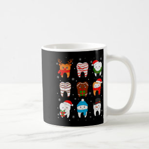 Lustige Zahnärztliche Weihnachten Zähne Süße Xmas Kaffeetasse