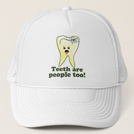 Lustige Zahnheilkunde Truckerkappe (Vorderseite)
