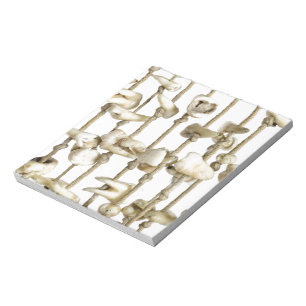 Lustige zahnmedizinische Fotografie extrahierter Notizblock