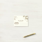 Lustige zahnmedizinische post-it klebezettel (Auf Schreibtisch)