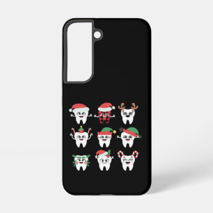 Lustige Zahnpflege Weihnachten Zähne Süße Weihnach Samsung Galaxy Hülle