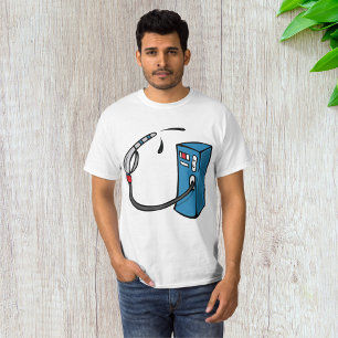 Lustige Zapfsäule Tankstelle T-Shirt