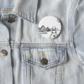 Lustige Zeichnung Button (Beispiel)