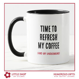 Lustige Zeit, mein Kaffeetyp zu erneuern Tasse