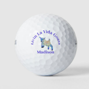 Lustige Ziege Sprüche Tier Humor Personalisieren Golfball