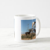 Lustige Ziegen in einem Baum Kaffeetasse (VorderseiteRechts)