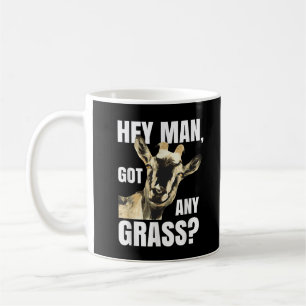 Lustige Ziegen-Wortspiel-Farm-Tier-Meme-Geschenk f Kaffeetasse