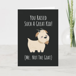 Lustige Ziegenmutter Karten Mutter Bauernhof Tier 