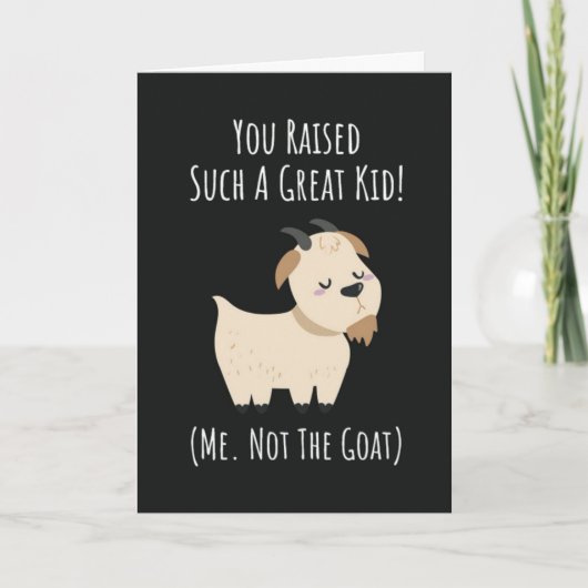 Lustige Ziegenmutter Karten Mutter Bauernhof Tier  (Vorderseite)