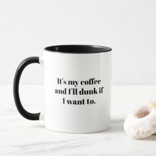 Lustige Zitat Kaffeetasse
