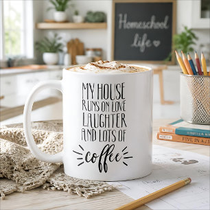 Lustige Zitat-Tasse für Mütter und Väter Kaffeetasse