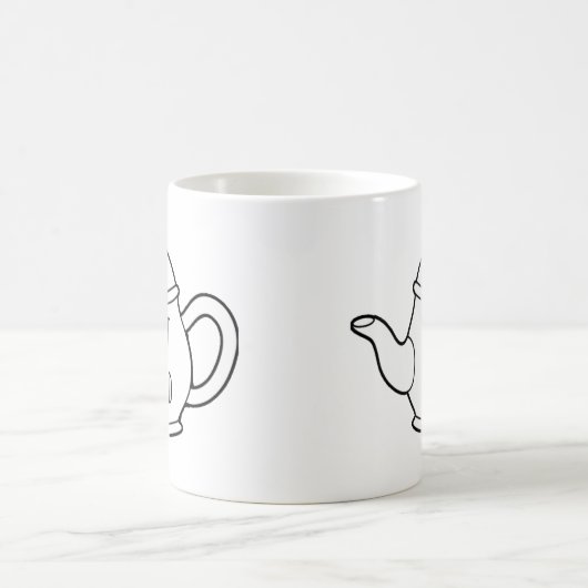 Lustige Zitat-Topf-Kopf-Tasse Kaffeetasse (Mittel)