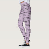 Lustige Zitate - fertigen Sie es besonders an - Leggings (Links)
