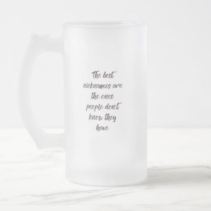 Lustige Zitate Frostglas Tasse 