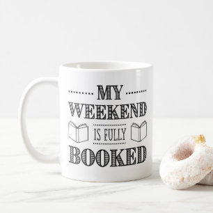 Lustige Zitate für Bücherliebhaber Kaffeetasse