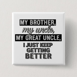 lustige Zitate Humor Papa-Witze Button