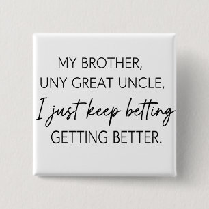 lustige Zitate Humor Papa-Witze Button