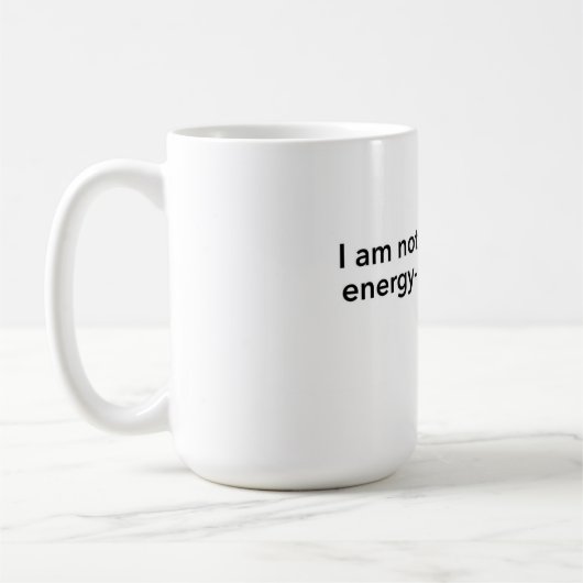 Lustige Zitate Kaffeetasse (Links)