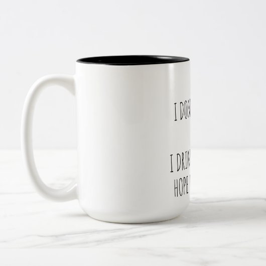Lustige Zitate Kaffeetasse (Links)