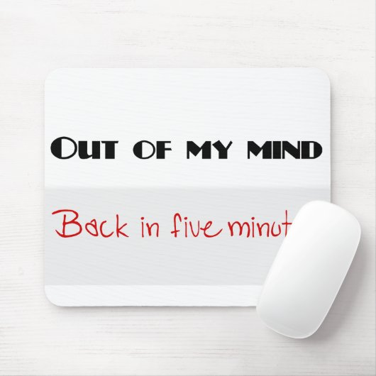 Lustige Zitate Mousepad (Mit Mouse)