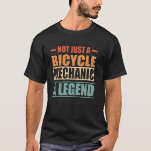 Lustige Zitate Retro Fahrrad Mechaniker T-Shirt