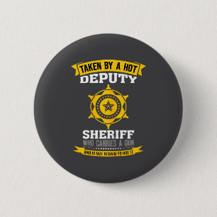 Lustige Zitate stellvertretende Sheriff-Frau Button