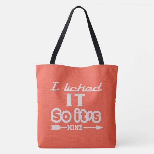 lustige Zitate Tasche (Rückseite)