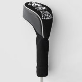 Lustige Zitate über Oldtimer Golf Headcover (angewinkelt)