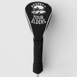 Lustige Zitate über Oldtimer Golf Headcover