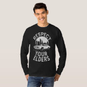 Lustige Zitate über Oldtimer T-Shirt (Vorne ganz)