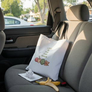 Lustige Zitate über Typografie auf trendigen Tüten Tasche