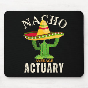 Lustige Zitate Vintage Nacho Durchschnittlicher Ak Mousepad