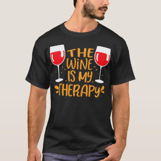 lustige Zitate Wein lustig T-Shirt