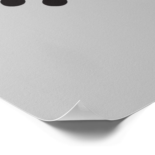 lustige Zitate Wortart Poster (Ecke)