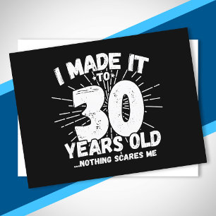 Lustige Zitate zum 30. Geburtstag Sarkastisch 30 J Postkarte