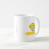 Lustige Zitrone Kaffeetasse (VorderseiteRechts)