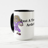 Lustige Zombie-Arthritis-Tasse Tasse (Vorderseite Links)
