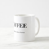 Lustige Zombie-Kaffee-Tasse Kaffeetasse (VorderseiteRechts)