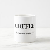 Lustige Zombie-Kaffee-Tasse Kaffeetasse (Mittel)