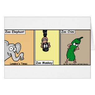 Lustige Zoo/Tier Cartoon Geschenke & Sammlerstücke