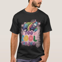 Lustige "Zu Cool Für Dies" Chill Ästhetik Katze ✨ T-Shirt