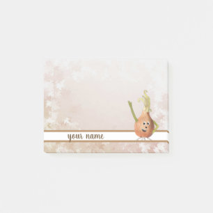 Lustige Zwiebel Post-it Klebezettel