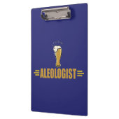 Lustigen Bier-Trinkers Klemmbrett (Links)